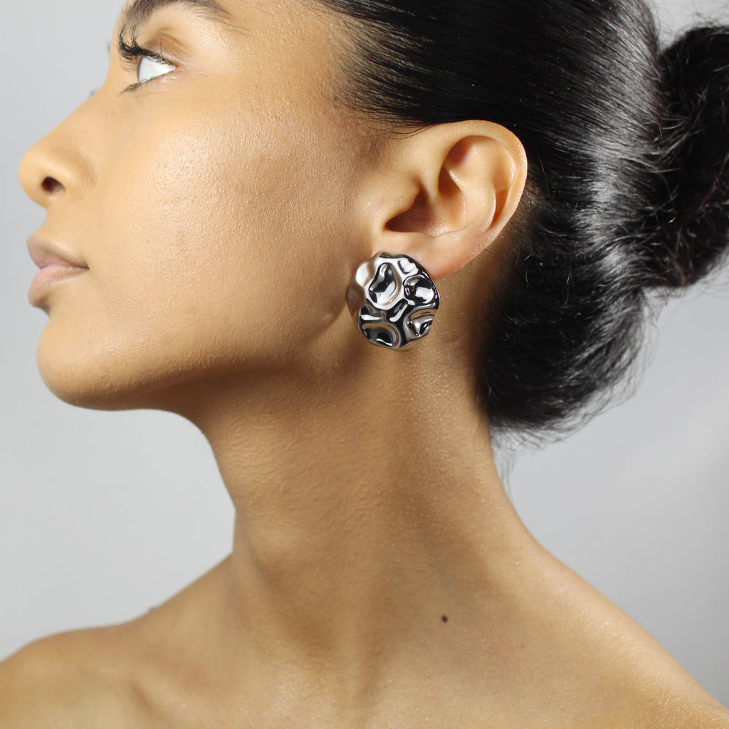 Aluna Textured Earrings