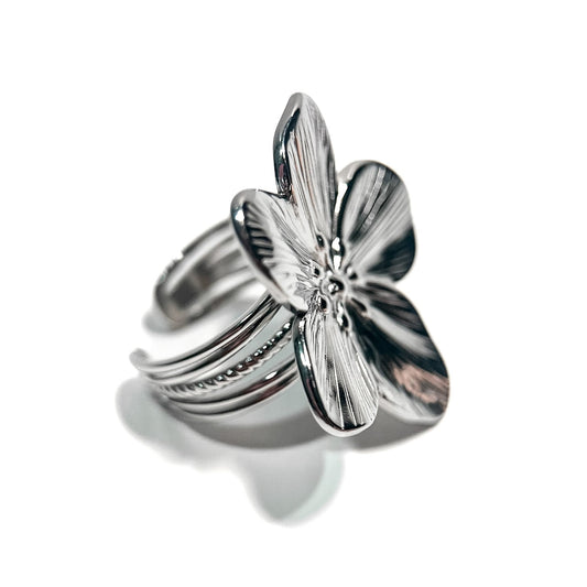 Flor De Morelia Adjustable Ring