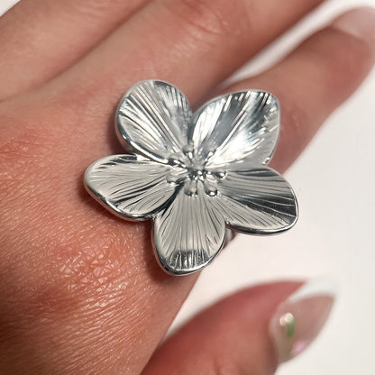 Flor De Morelia Adjustable Ring