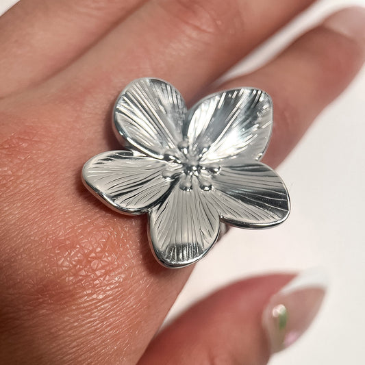 Flor De Morelia Adjustable Ring