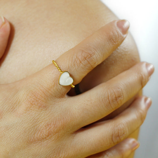 Oddie Heart Ring