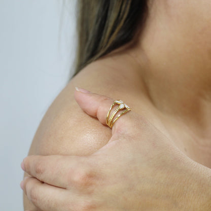 Sky Flower Ring